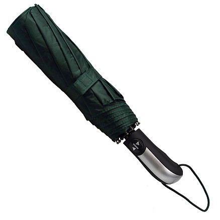 Зонт складной автоматический  Forest BERGEN, диаметр 116 см, 10 панелей, с UV защитой в подарочной коробке, зеленый