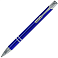 Ручка шариковая, COSMO HEAVY, металлическая, синяя/серебристая small_img_2