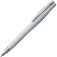 Ручка шариковая, пластиковая, белая/серебристая Zorro