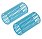 Бигуди пластик Dewal Beauty d38ммx76мм,(10 шт) голубые в комплекте шпильки р-р 80мм_ГОЛУБОЙ