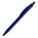 Ручка шариковая IGLA COLOR, пластиковая, синяя_синий-281