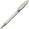 Ручка шариковая, автоматическая, пластиковая, прозрачная, металлическая, серебристая, RODEO small_img_1