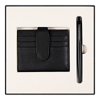 Набор подарочный Solution Superior Duo (ручка, футляр для кредитных карт)