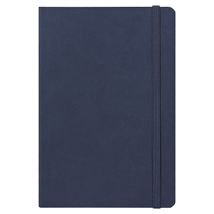 Блокнот Flexy Forest Urban Latte А5, недатированный, темно-синий, в гибкой обложке