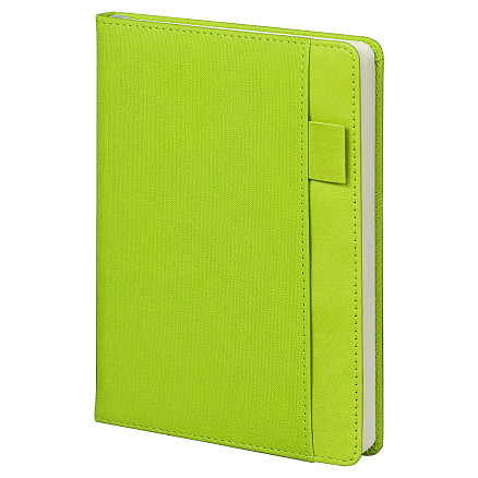 Ежедневник Smart Combi Sand А5, салатовый, недатированный, в твердой обложке с поролоном