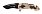 Нож складной Stinger, 100 мм, (чёрный), материал рукояти: алюминий (песочный камуфляж)_РАЗНОЦВЕТНЫЙ-014X