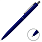 Ручка шариковая, пластиковая, синяя/серебристая, Best Point_СИНИЙ 631