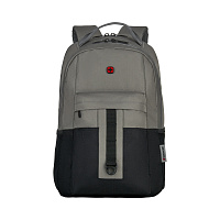 Рюкзак WENGER Ero Essential 16", черно-серый, полиэстер, 34 x 25 x 45 см, 20 л