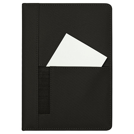 Ежедневник Smart Cardiff  А5, черный, недатированный, в твердой обложке с поролоном 