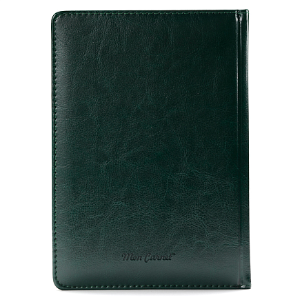 Ежедневник Classic Nebraska А5, зеленый, недатированный, в твердой обложке