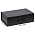 Подарочная коробка, размер 39*26,3*11 см, Solution Prestige Big Case Soft с магнитным клапаном и ручкой , с EVA ложементом 36,8*25,1*4 см под индивидуальную вырубку  , черная,_черный, бумага под лён