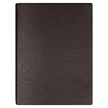 Ежедневник Flexy Foggia Leatherette B5, коричневый, недатированный, в гибкой обложке  в подарочной коробке