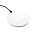 Беспроводное зарядное устройство Flappy, белый с лого_белый с лого