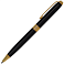 Набор подарочный Solution Duo (ежедневник City Moderna Pristine, ручка Gamma) черный с золотом small_img_3