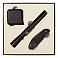 Набор подарочный Solution Superior Trio (Фонарь телескопический Tools Flashlight, рулетка Tools Master, 3 метра, нож складной многофункциональный Tools Driver, 7 в 1) черный small_img_1