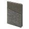 Ежедневник Flexy Smart Porta Nuba Latte A5, серый/темно-серый, недатированный, в гибкой обложке small_img_3