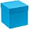 Коробка Cube M, голубая_ГОЛУБАЯ
