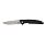 Нож складной Stinger, 106 мм, (серебристый), материал рукояти: сталь D2, стеклотекстолит G10_ЧЕРНЫЙ-H121