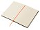 Блокнот Color линованный А5 в твердой обложке с резинкой, серый/оранжевый (P) small_img_2