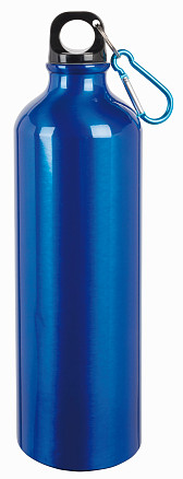 Алюминиевая бутылка для питья BIG TRANSIT, синяя