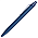 Ручка шариковая Shine Ray Soft touch алюминиевая, темно-синяя_темно-синий