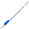 Ручка шариковая, пластиковая, белая/голубой small_img_2