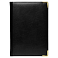 Ежедневник полудатированный Classic Pristine Gold А5, черный с золотом, с металлическими уголками, в твердой обложке с поролоном small_img_2