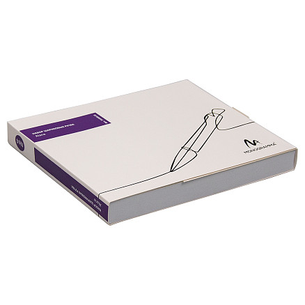 Набор шариковых ручек Print Sample №4  Alana  (9 штук) в футляре