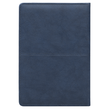 Ежедневник Smart Vegas Nottingham Print Sample Возрождая полет A5, темно-синий, недатированный, в твердой обложке с поролоном