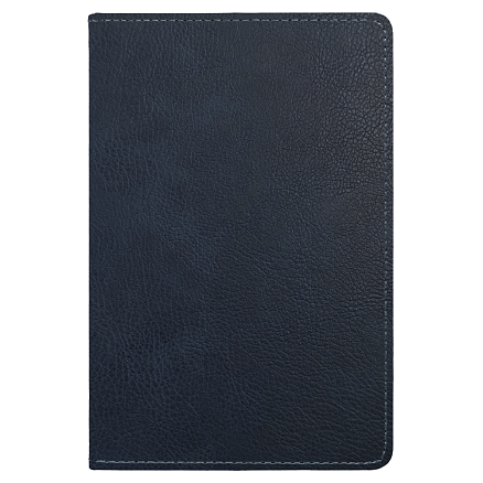 Ежедневник City Romanee А5, недатированный, в твердой обложке с поролоном, темно-синий