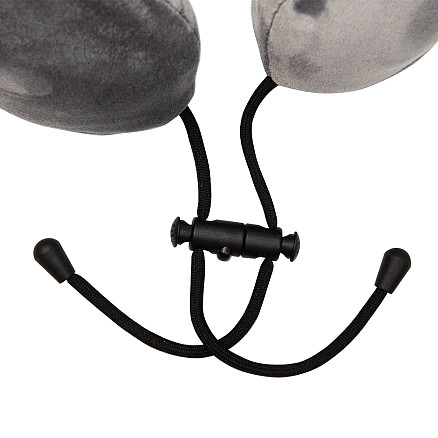 Подушка дорожная Сomfort Memory Form Easy Travel, темно-серая