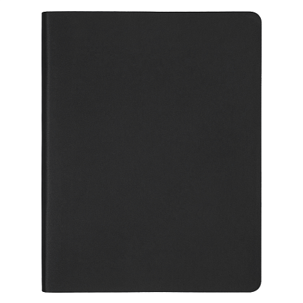 Еженедельник Urban Soft Touch Latte  A4, черный, недатированный, в полугибкой обложке