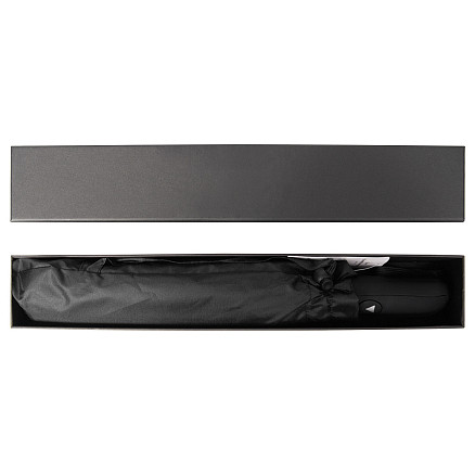 Зонт складной полуавтоматический Forest Rainman, диаметр 130 см, 8 панелей, в подарочной коробке, черный