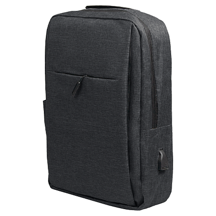 Городской рюкзак Rainfall с отделением для ноутбука, черный