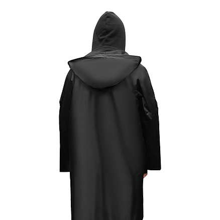 Дождевик Belfast Bi-color, материал PVC, размер M-L, черно-черный