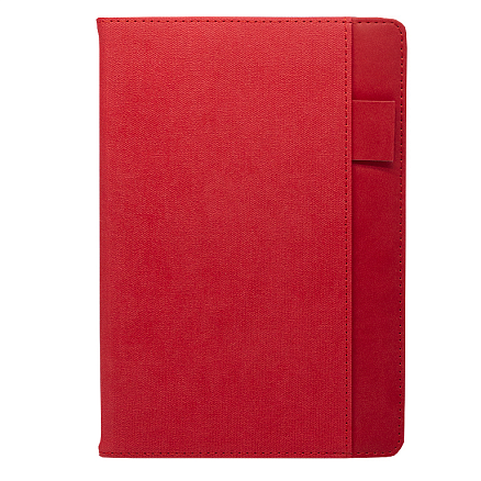 Ежедневник Smart Combi Sand А5, красный, недатированный, в твердой обложке с поролоном