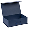 Подарочная коробка, размер 38,5*26*10,5 см, Solution Prestige Big Case Fabrique с магнитным клапаном и ручкой , темно-синяя small_img_4