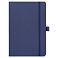 Блокнот Alfa Polo Line А5 в линейку матовый, синий, в твердой обложке с синей резинкой и петлей для ручки small_img_2
