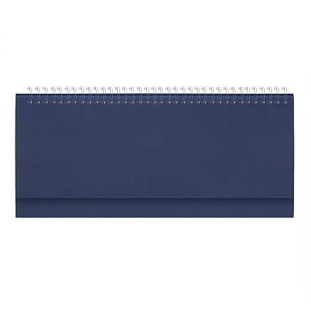 Планинг Alfa Latte 325*130 мм, темно-синий,  датированный на 2026 год, в твердой обложке