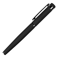 Ручка роллер Attashe металлическая, софт тач, черная
