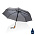 Автоматический зонт Impact из RPET AWARE™ с бамбуковой ручкой, d94 см_темно-серый