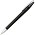 Ручка шариковая, автоматическая, пластиковая, прозрачная, металлическая, черная/серебристая, Cobra_черный