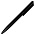 Ручка шариковая Сastello, металлическая, черная, матовая_черный