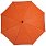 Зонт-трость Magic с проявляющимся цветочным рисунком, оранжевый_ОРАНЖЕВЫЙ