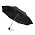 Зонт складной Lid, черный цвет_черный