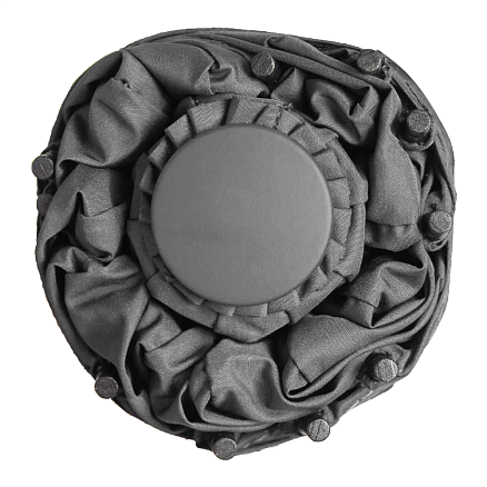 Зонт складной автоматический обратного сложения Forest Liverpool Reverse Safeclosing, диаметр 117 см, 10 панелей, с плавным закрытием, без подарочной коробки, серый