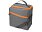 Изотермическая сумка-холодильник Classic c контрастной молнией, серый/оранжевый_СЕРЫЙ/ОРАНЖЕВЫЙ