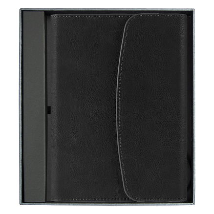 Ежедневник в суперобложке Country Bergamo Romanee A5+ в подарочной коробке, коричневый, недатированный, в твердой обложке