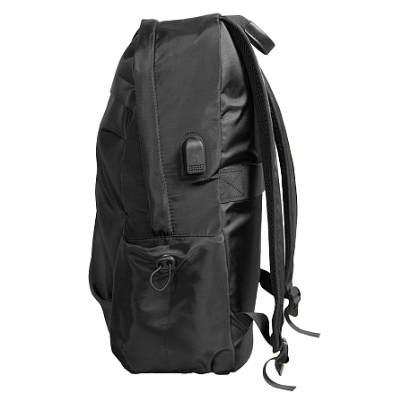 Городской рюкзак Cloud с отделением для ноутбука, водоотталкивающий, нейлоновый, черный
