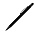 Ручка шариковая металлическая со стилусом SALT LAKE софт тач, металл, черный-черный_черный-черный